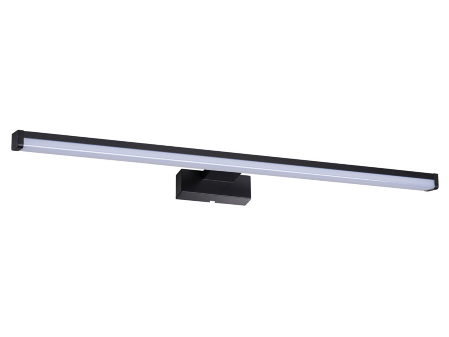 Kinkiet łazkienkowy Asten LED aluminiowy czarny