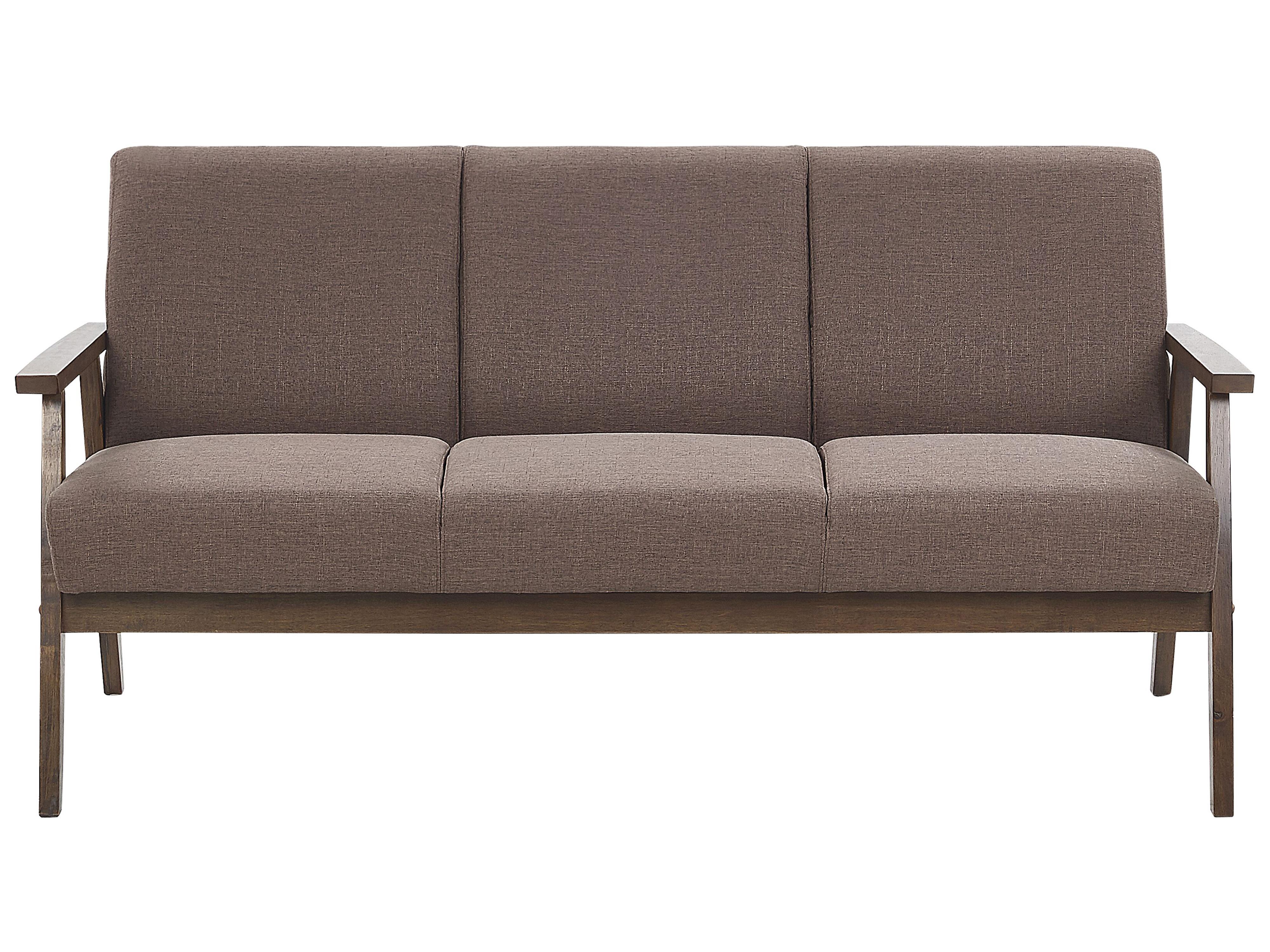 Sofa 2 Seater ASNES Fabric Brown
