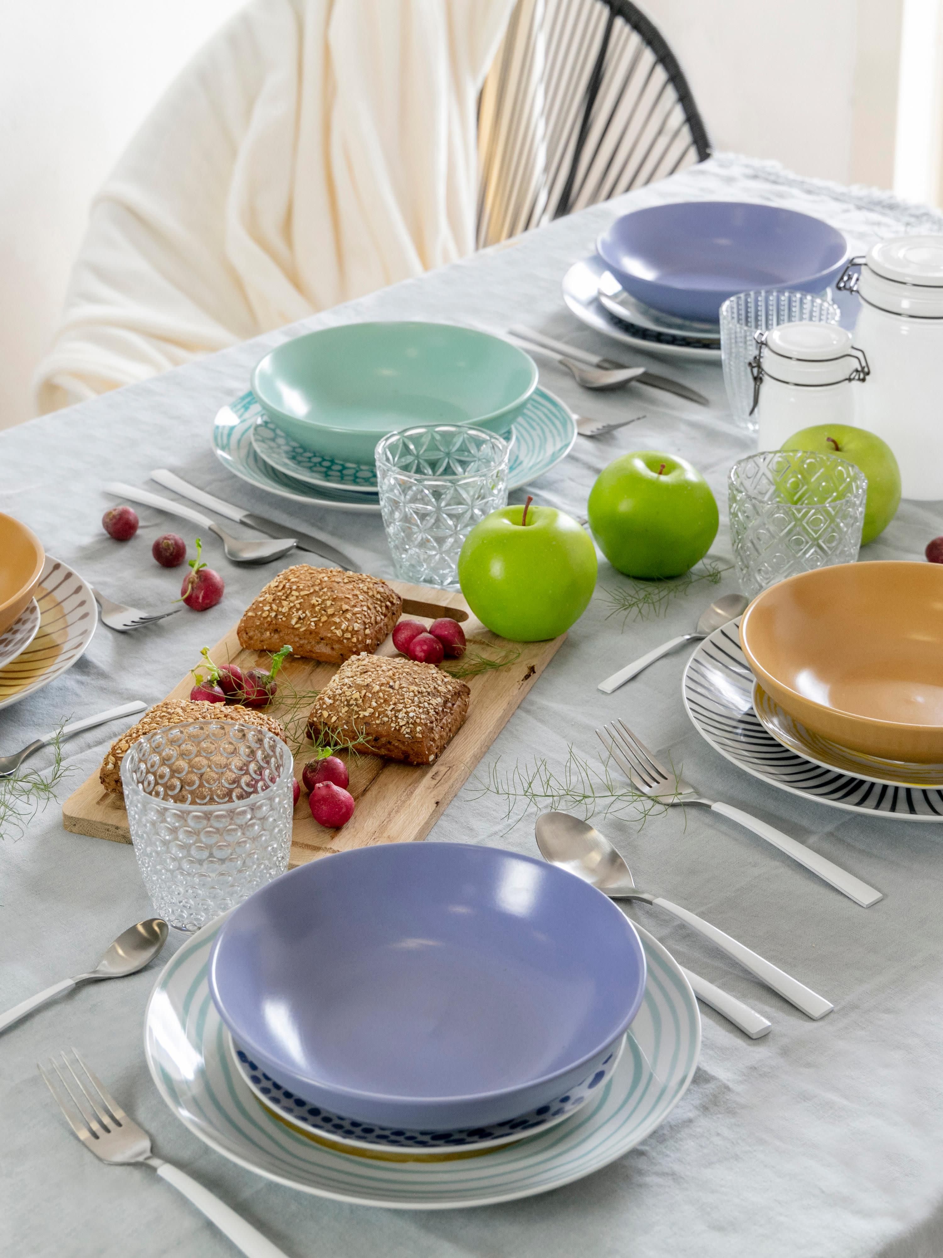 Geschirr-Set Marea, 6 Personen, 18er-Set
