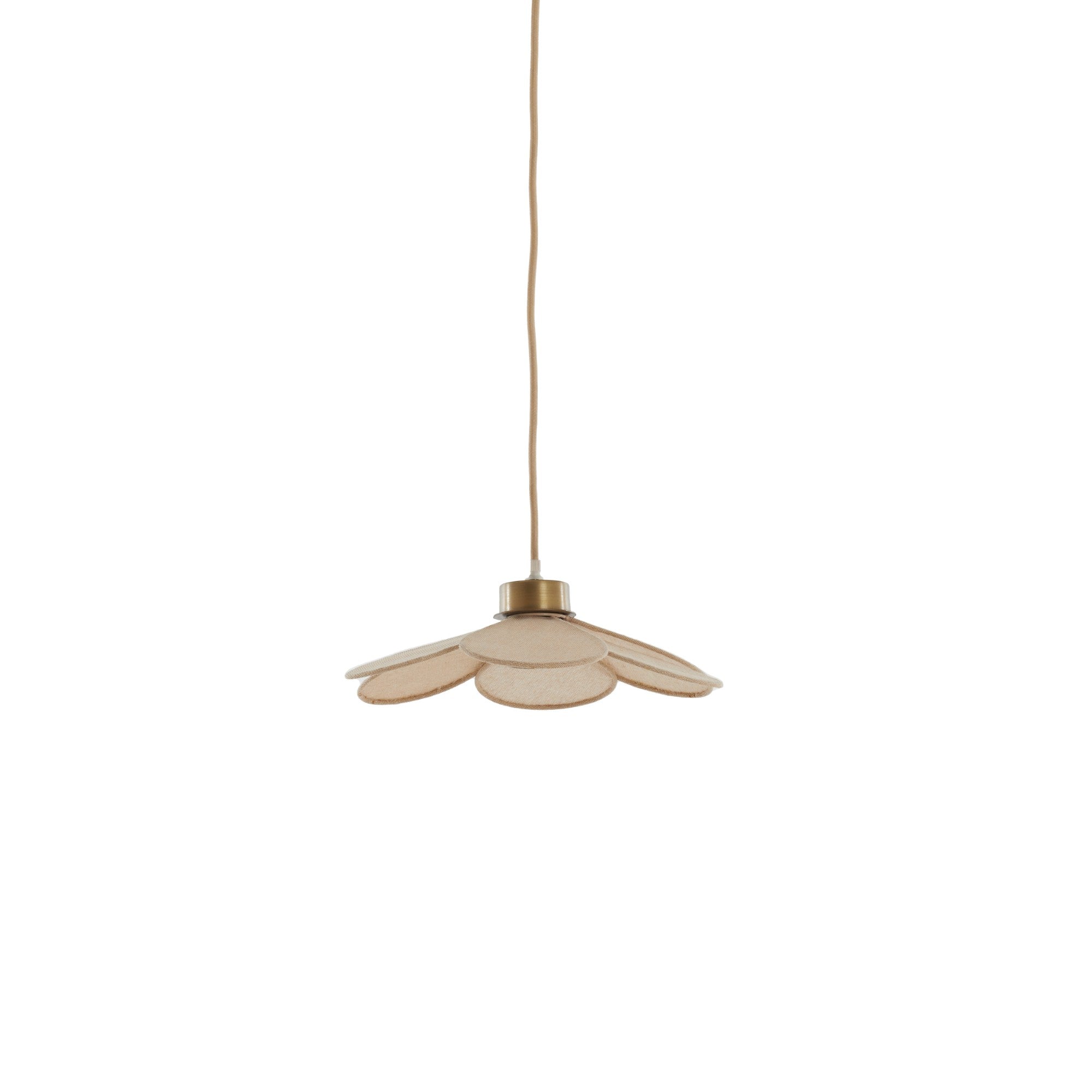 Light & Living hanglamp Fyano - bruin - Ø30.5cm