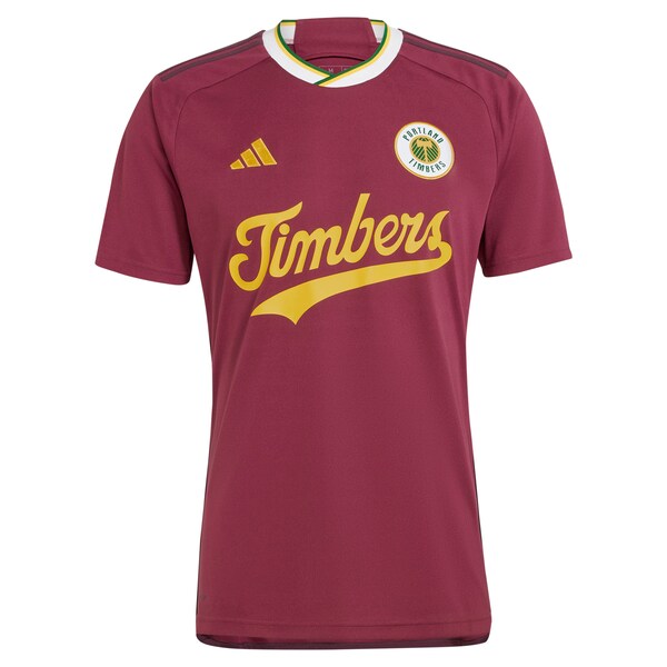 Diego Chara Portland Timbers adidas 2024 Archive Replica Jersey - Red