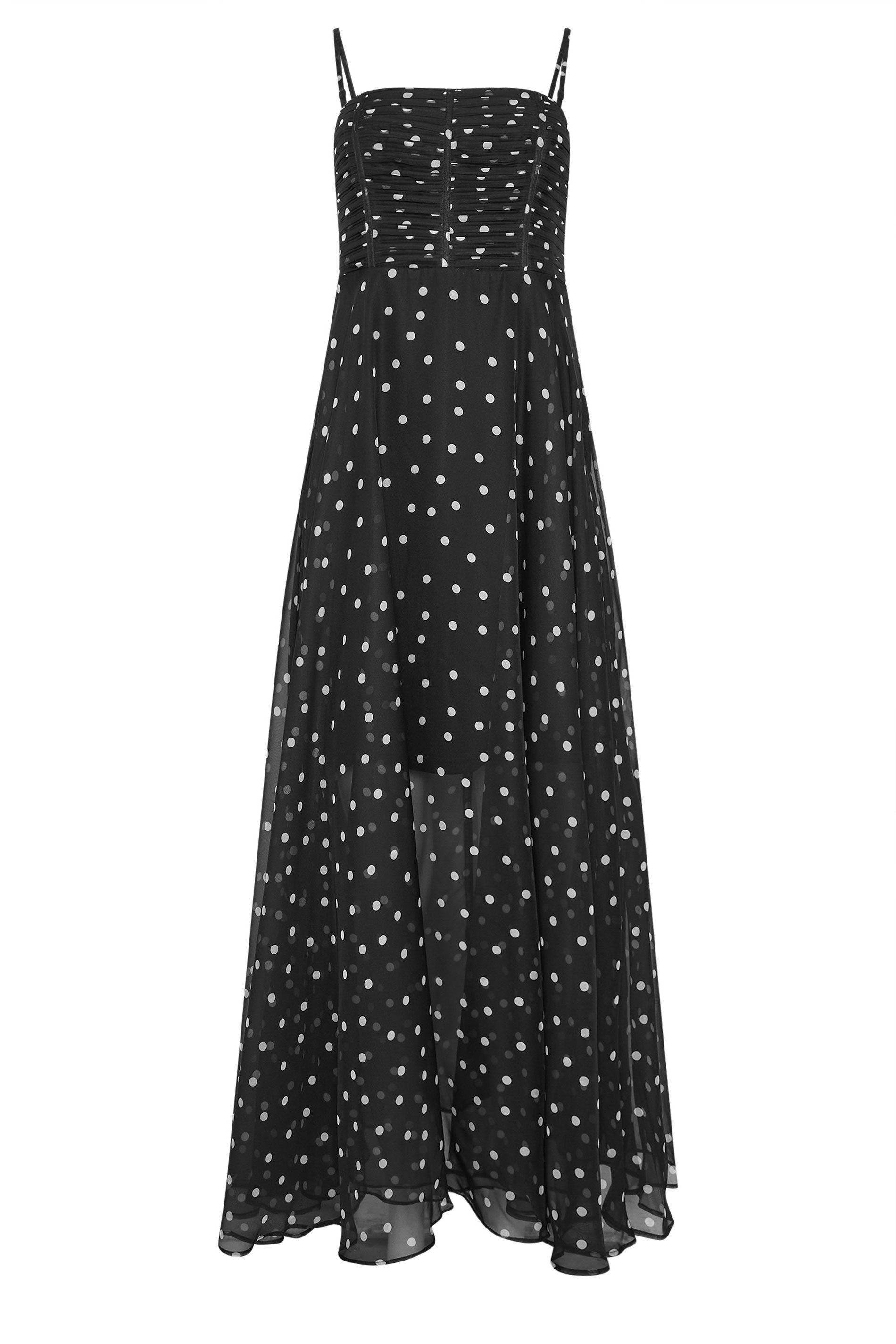 Star by Julien Macdonald Chiffon Spot Maxi Dress