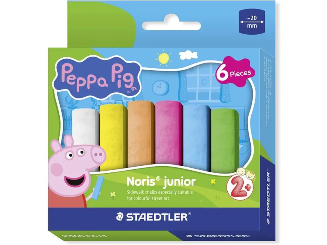 Farbstifte 6er-Set Peppa Pig