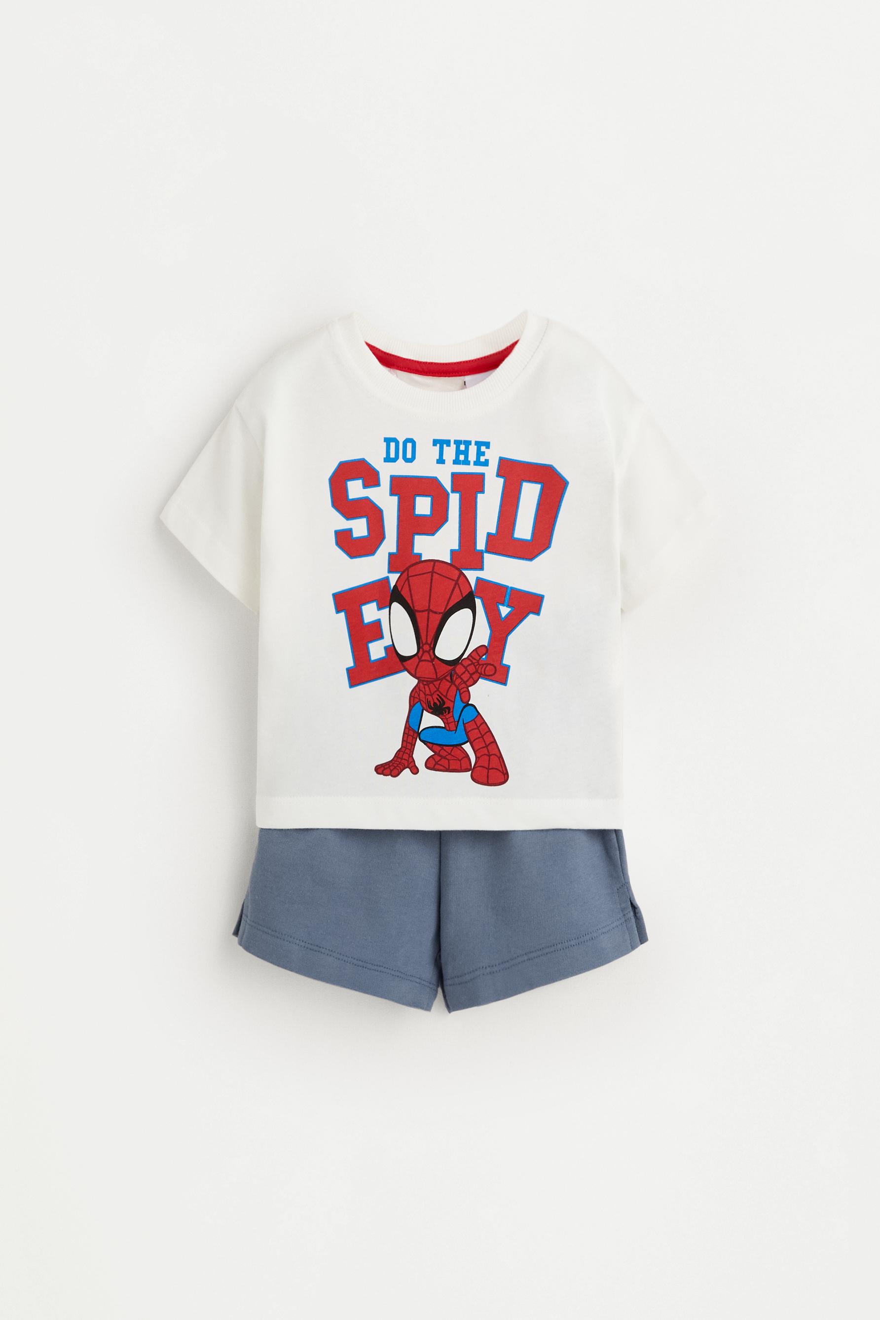 Set Spidey ©Marvel camiseta y bermuda