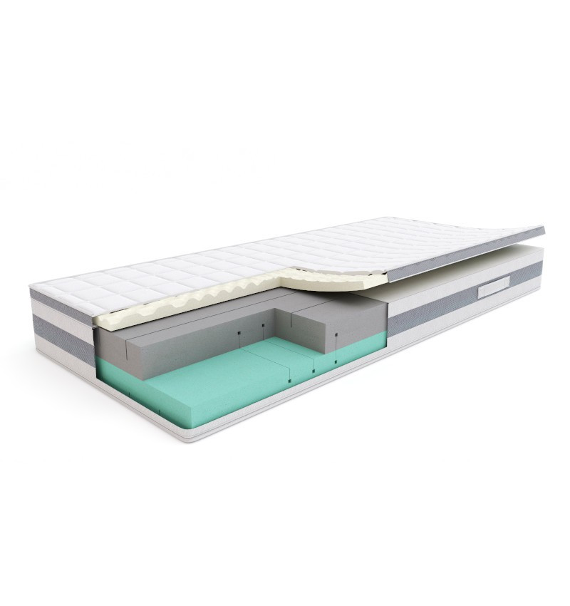 SLEEPMED COMFORT PLUS - materac termoelastyczny, piankowy