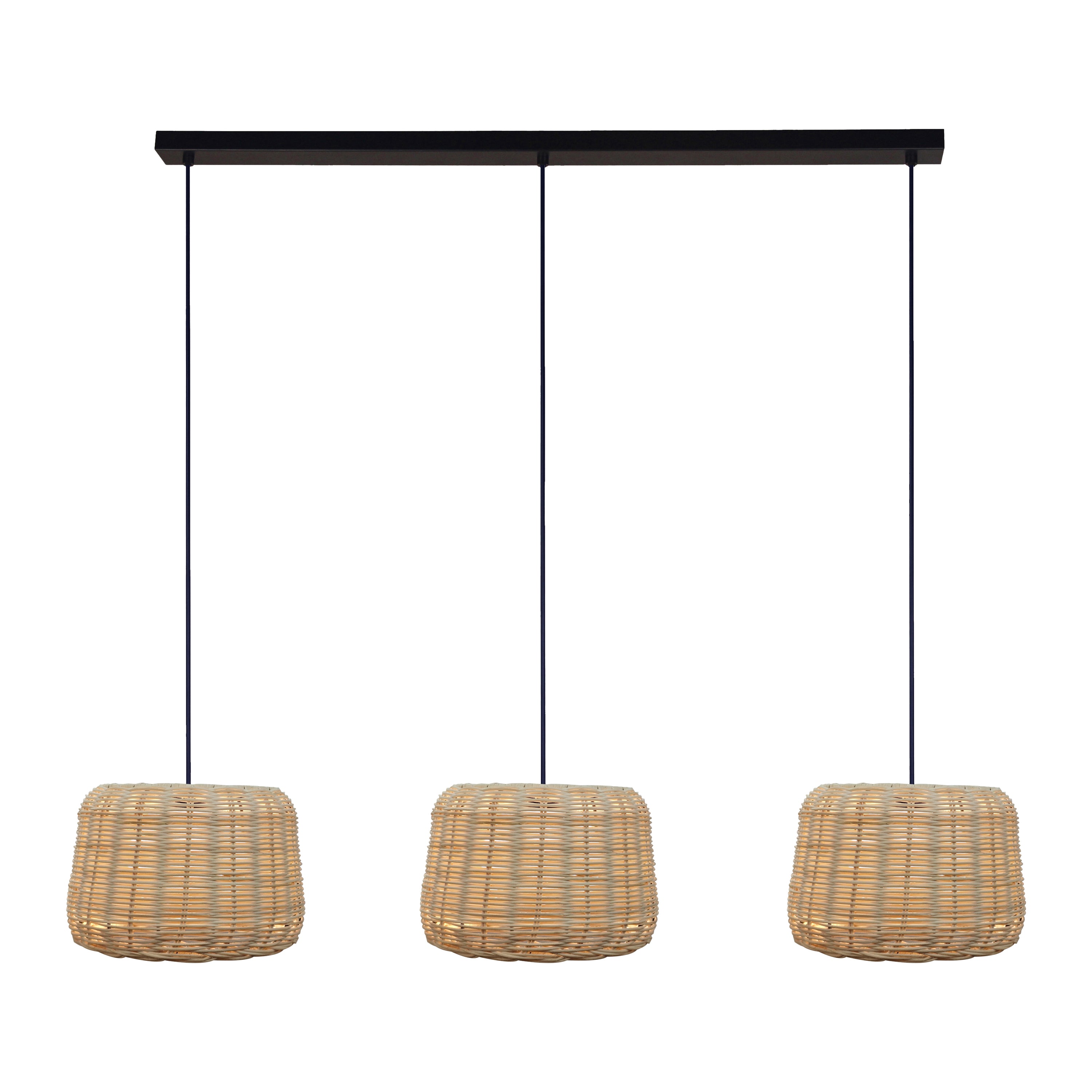 by fonQ Loura Hanglamp - 3 Lichts