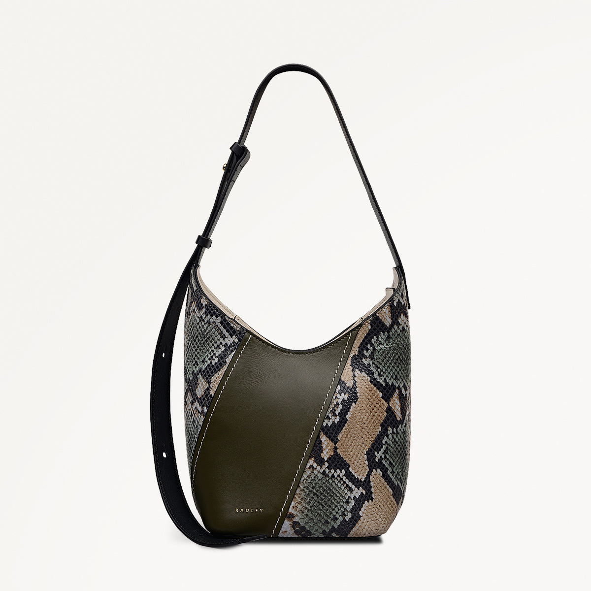 Beaton Close - Patchwork Small Ziptop Cross Body Bag - RHE24102