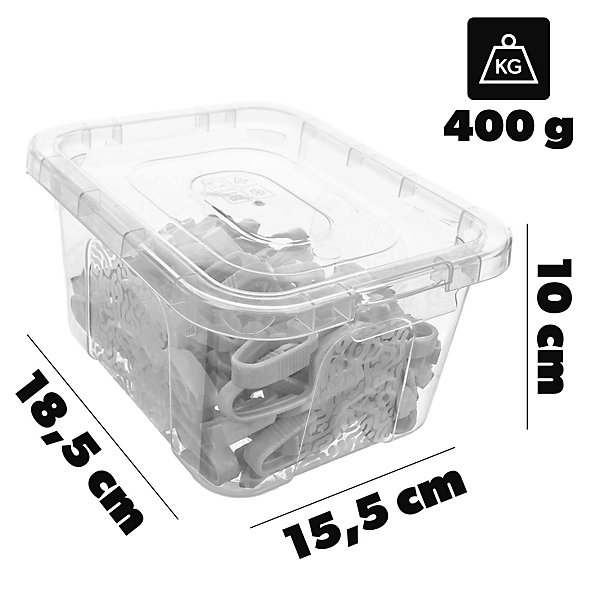 KADAX Pinces à Linge Pinces à Linge Grenouilles à Linge 50 pcs   Récipient