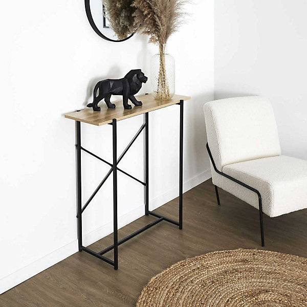 Console en mdf et métal Loka -Type: Console