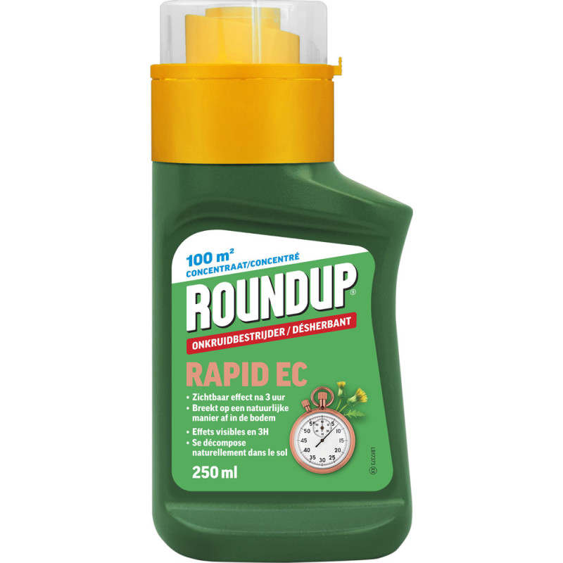 Désherbant et anti-mousse Rapid EC 0,25 L ROUNDUP
