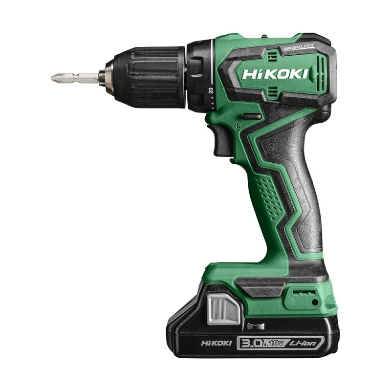 Perceuse visseuse sur batterie D18BDDWQZ 2 x 3 Ah 18 V HIKOKI