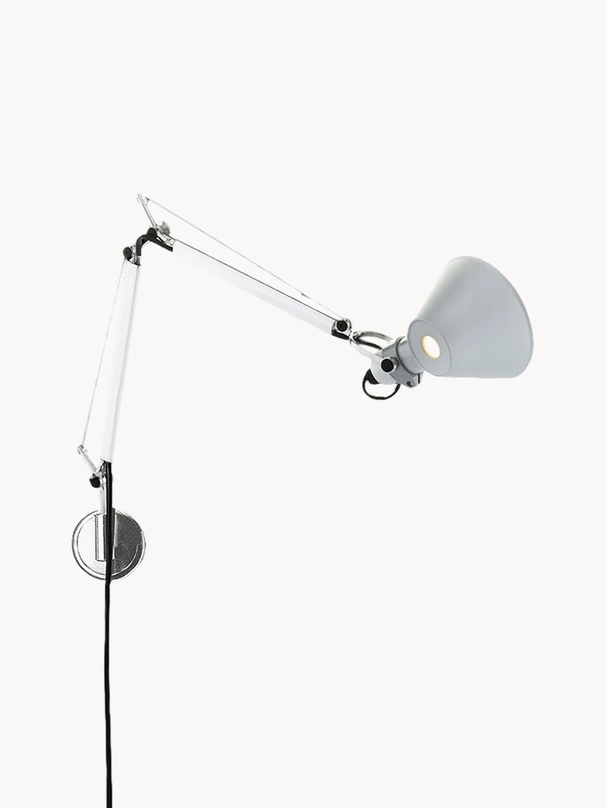 Verstellbare große Wandleuchte Tolomeo Micro
