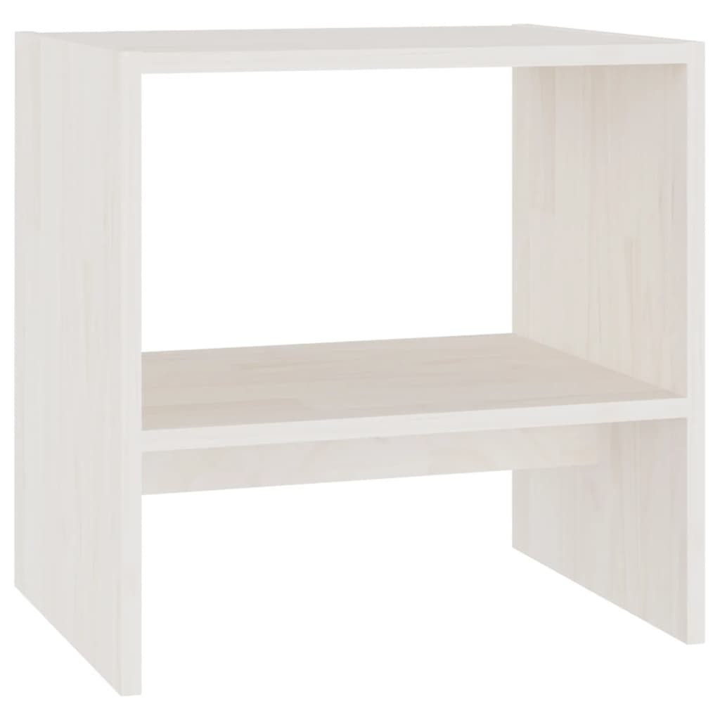 Szafka Nocna Stolik Komoda Biała Do Sypialni Pokoju Salonu 40x30,5x40 cm