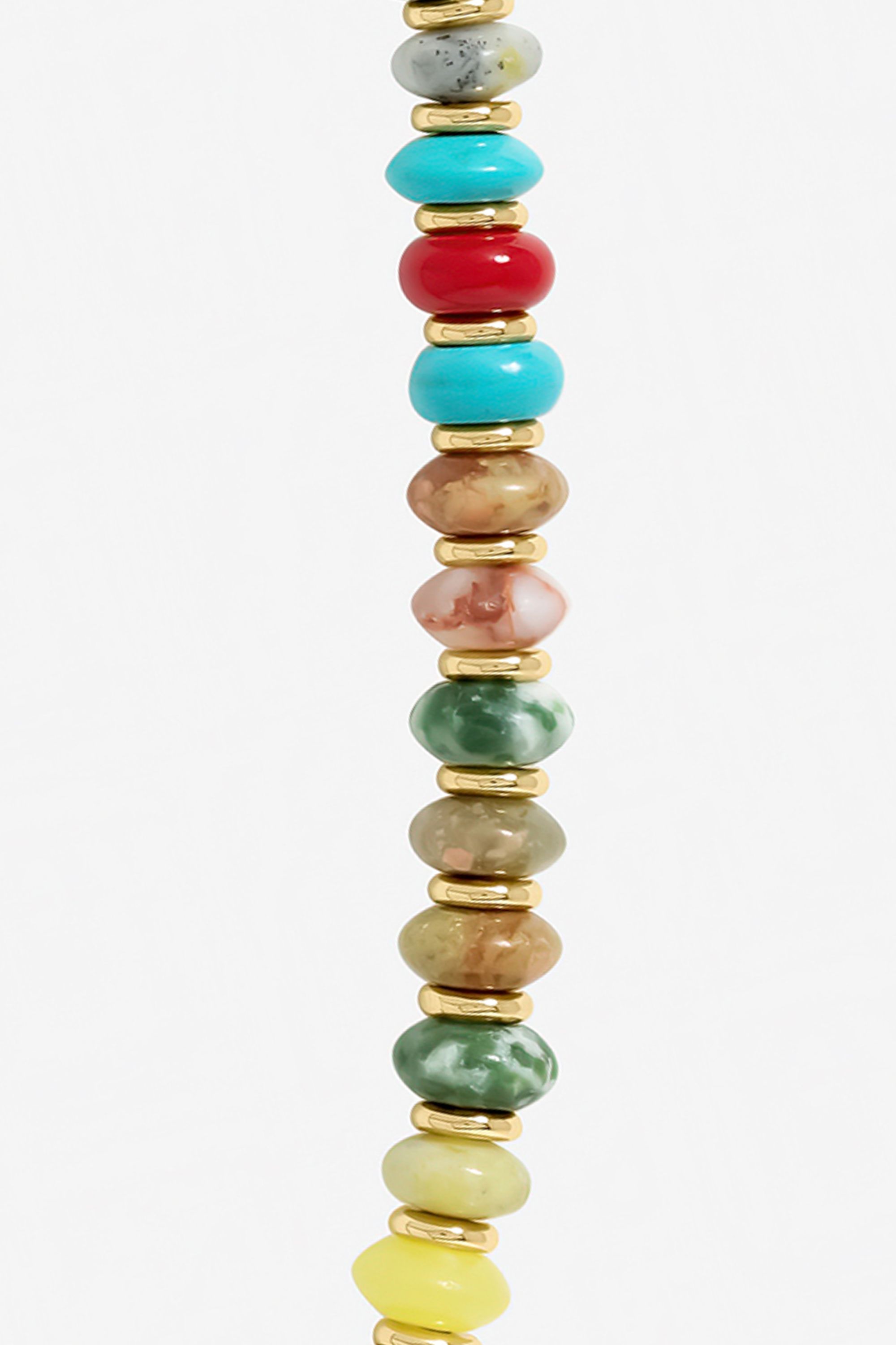 Jon Richard Multi Coloured Beaded Necklace