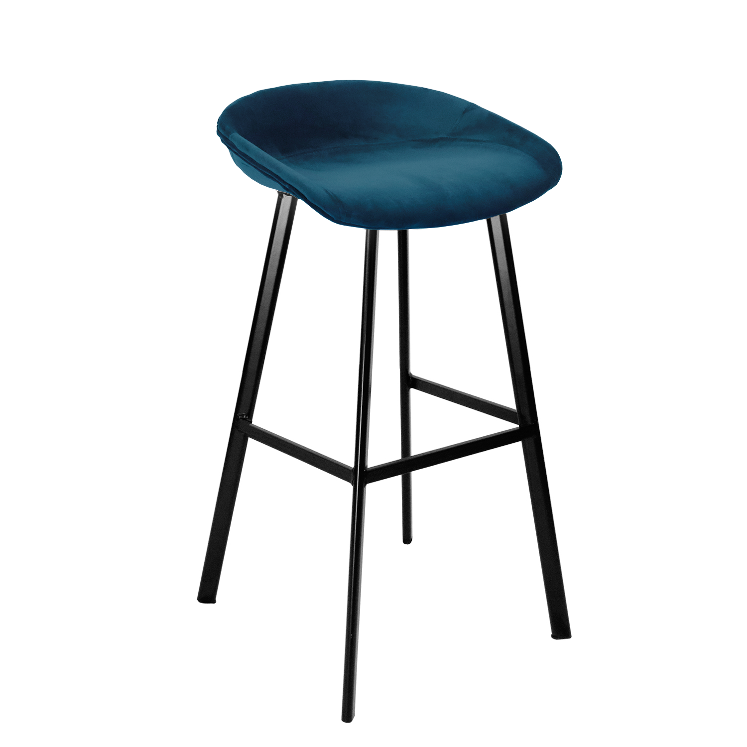 Kick barkruk Finn - 70cm - Donkerblauw
