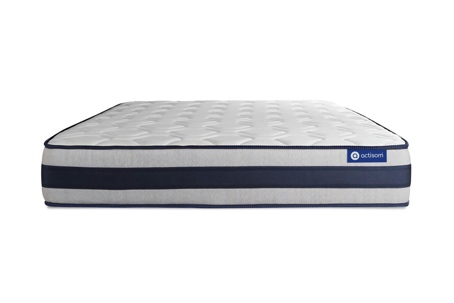 ACTIFLEX ERGO - Matelas 200x200 cm Ressorts ensachés et mémoire de forme