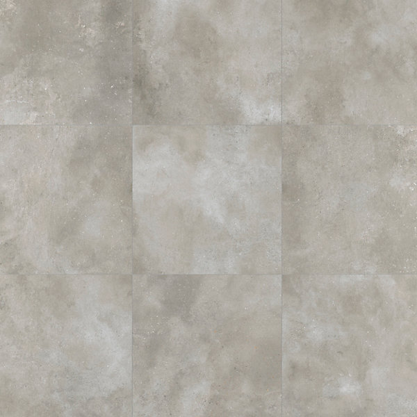 Carrelage sol extérieur effet béton gris L.60 x l.60 cm x ép.20 mm, Rohe