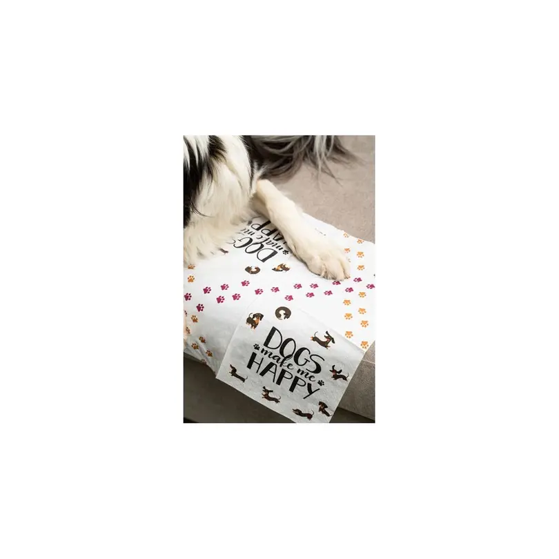 Serviette 20er-Set Dog makes me Happy
