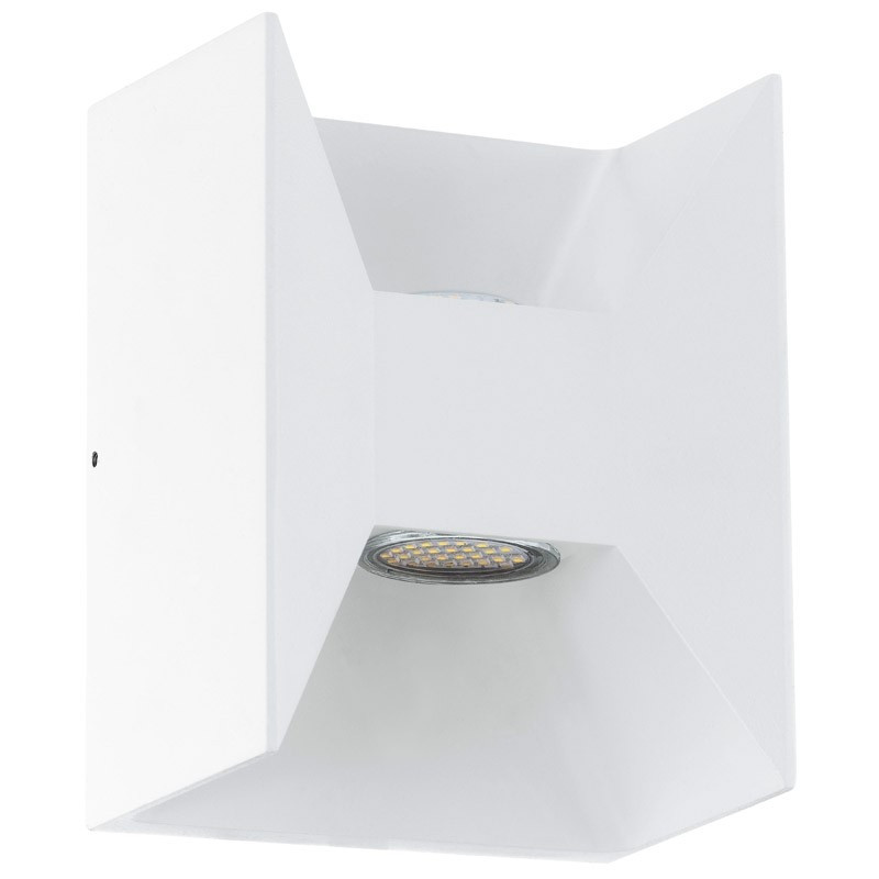 Applique extérieure LED Morino blanche 2 x 2,5 W EGLO