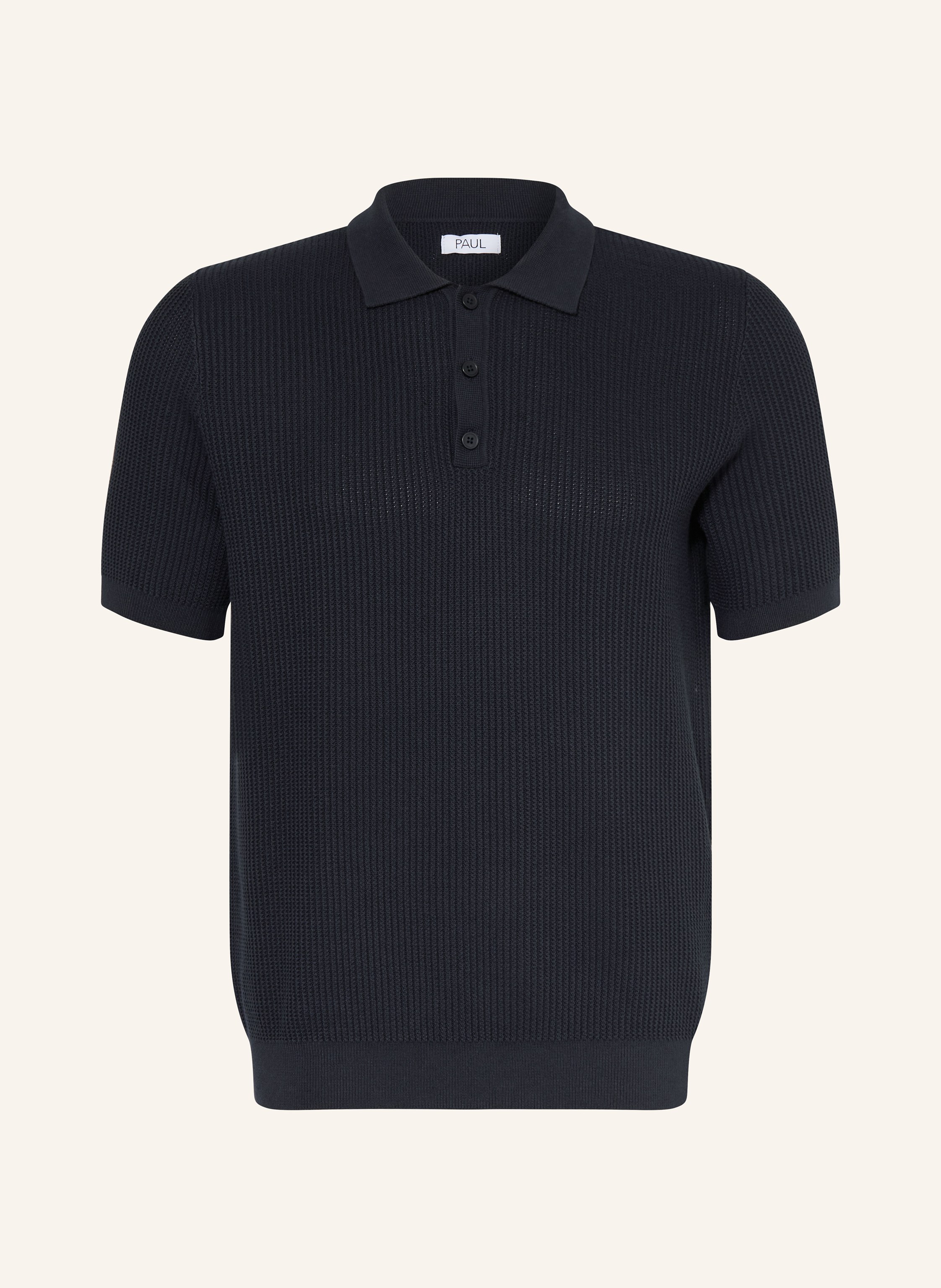 PAUL Strick-Poloshirt