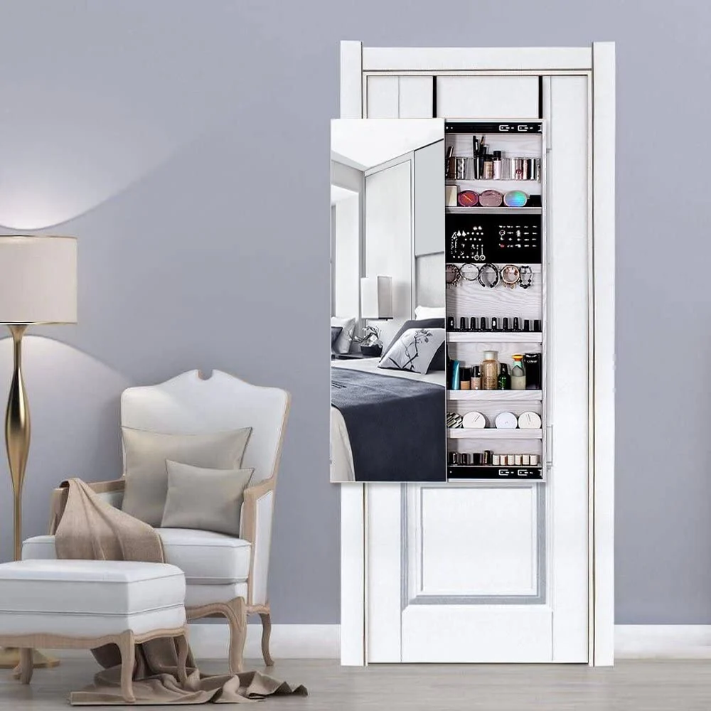 Door Mounted Jewelry Armoire