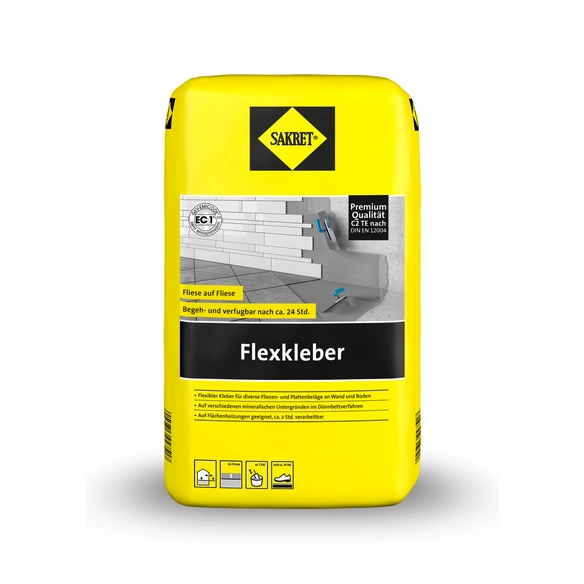 Flexkleber grau