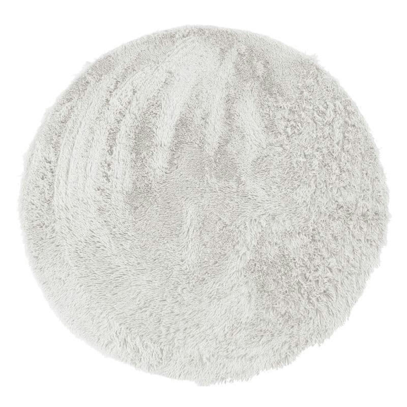 NEO - Tapis lavable à base fine et souple extra doux blanc diam.70