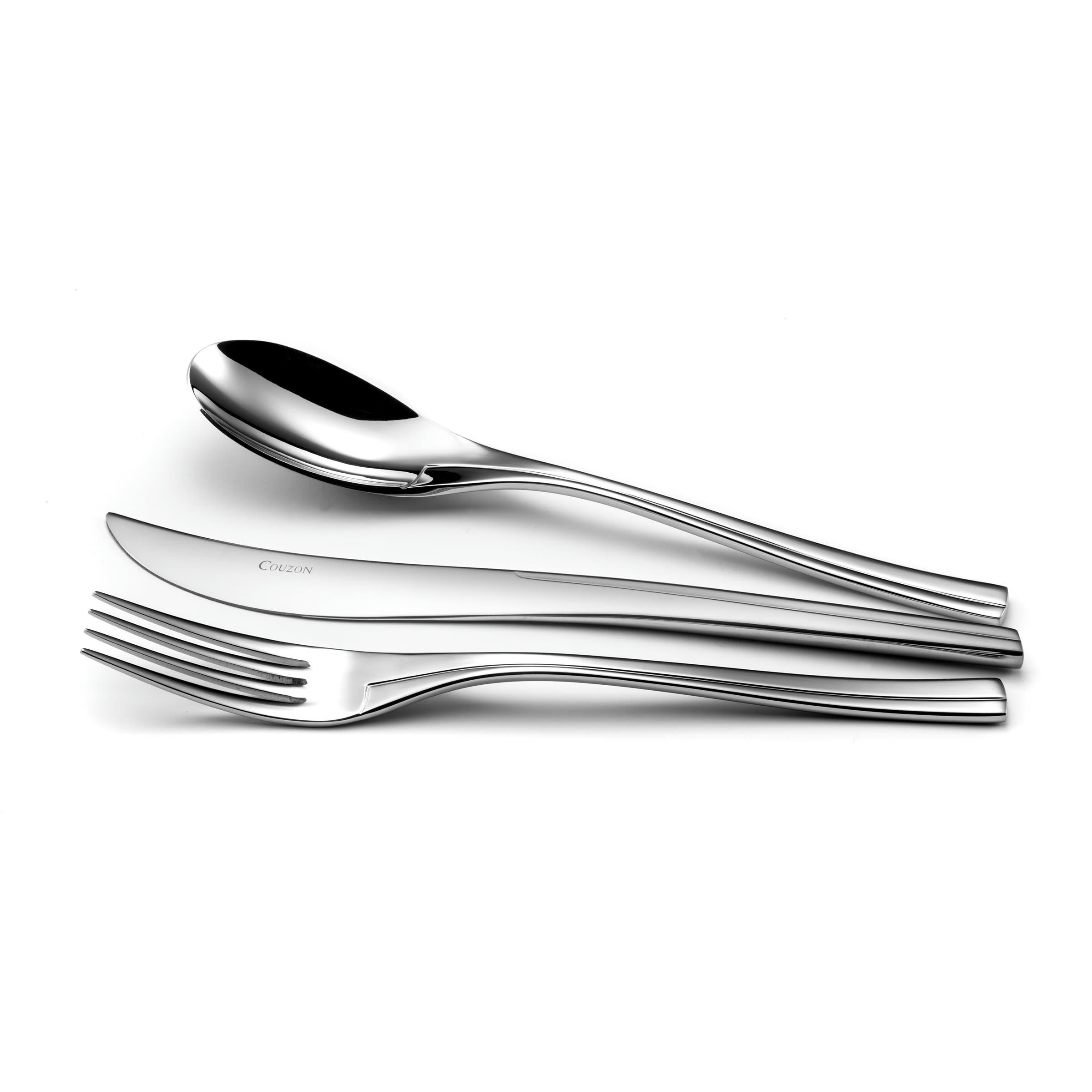 PERSANE - Couverts entrée, fromage, dessert pour 6 personne en Acier Inoxydable