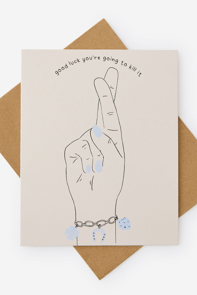 Good Luck Card