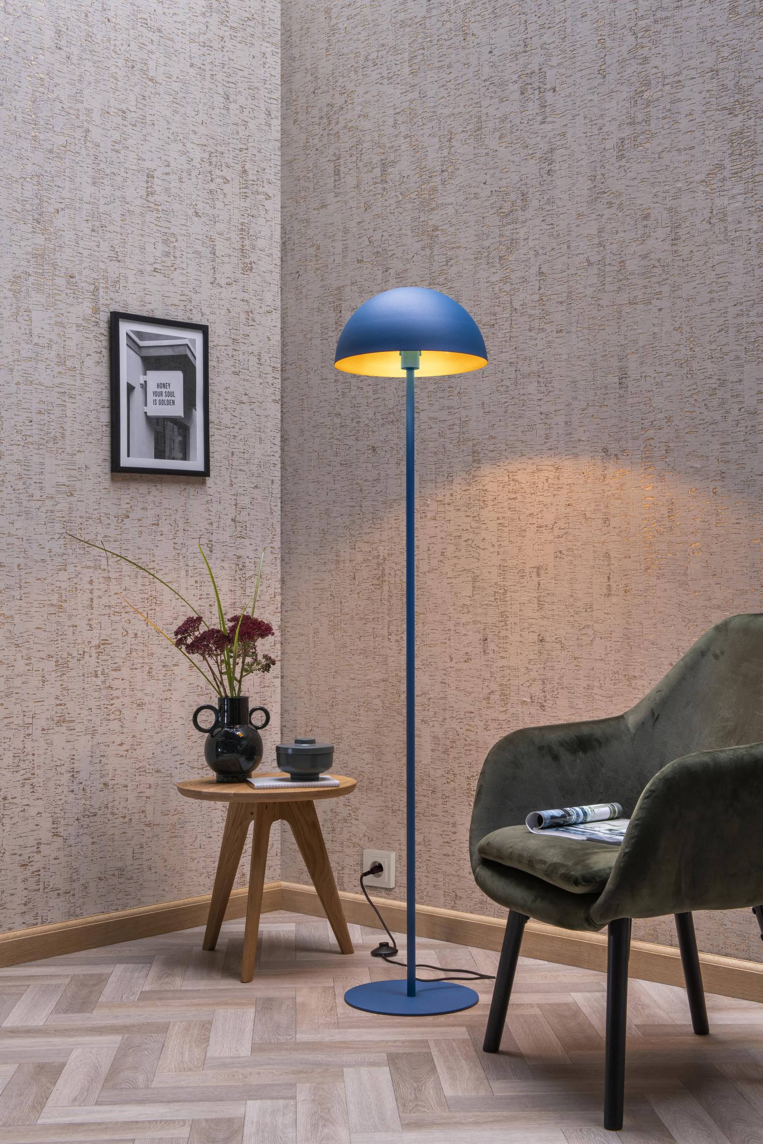 Lucide vloerlamp SIEMON - 1xE27 - Blauw