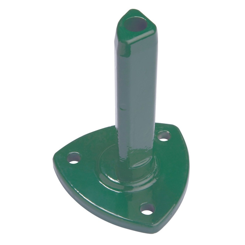 Pied conique en aluminium vert Ø 60 mm x 18 cm GIARDINO
