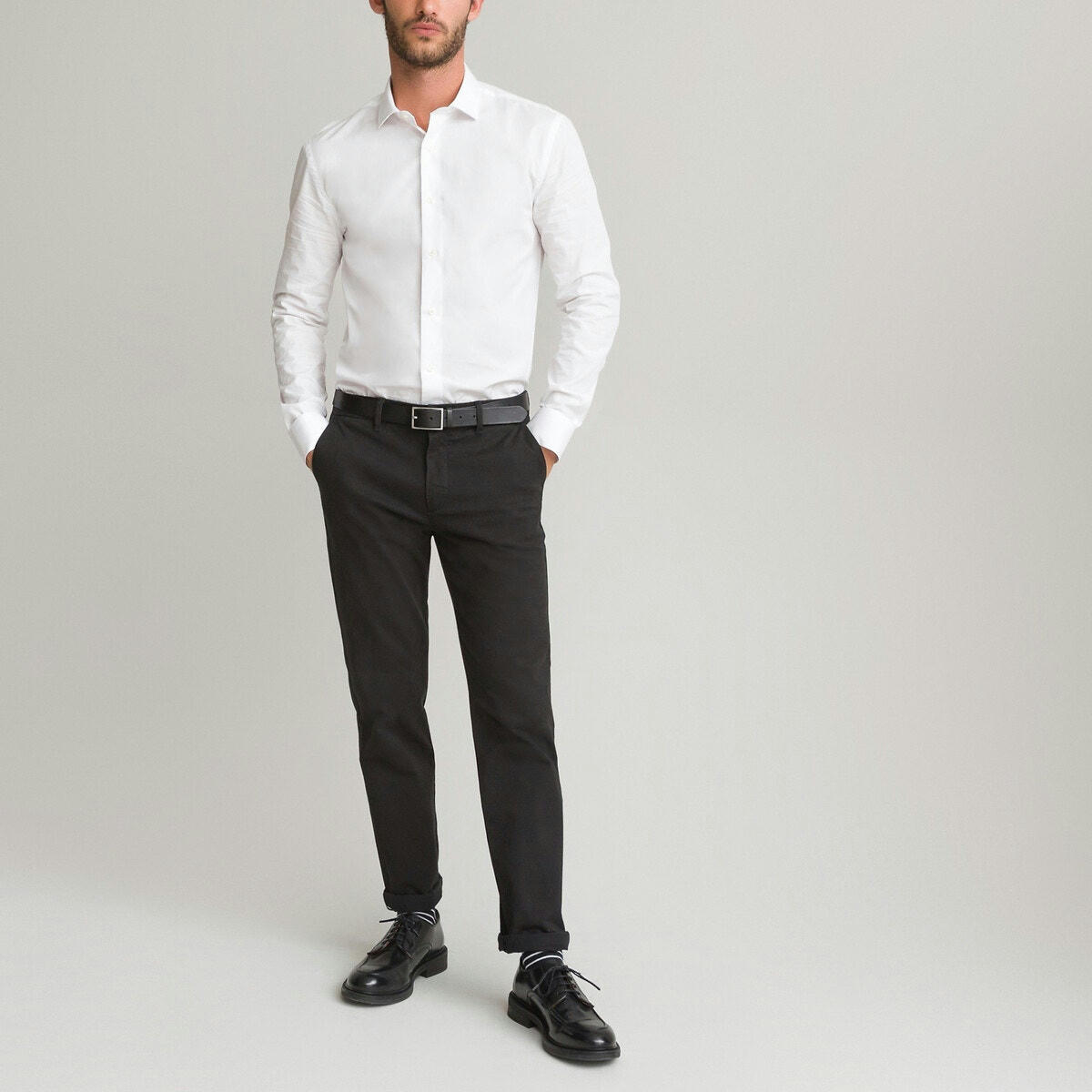 Pantalon chino Signature, coupe regular