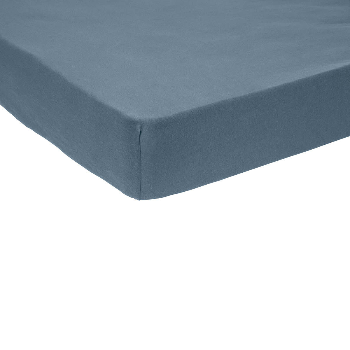 CONFORT - Drap Housse Bébé   Jersey Coloris Denim 60x120 cm - DODO