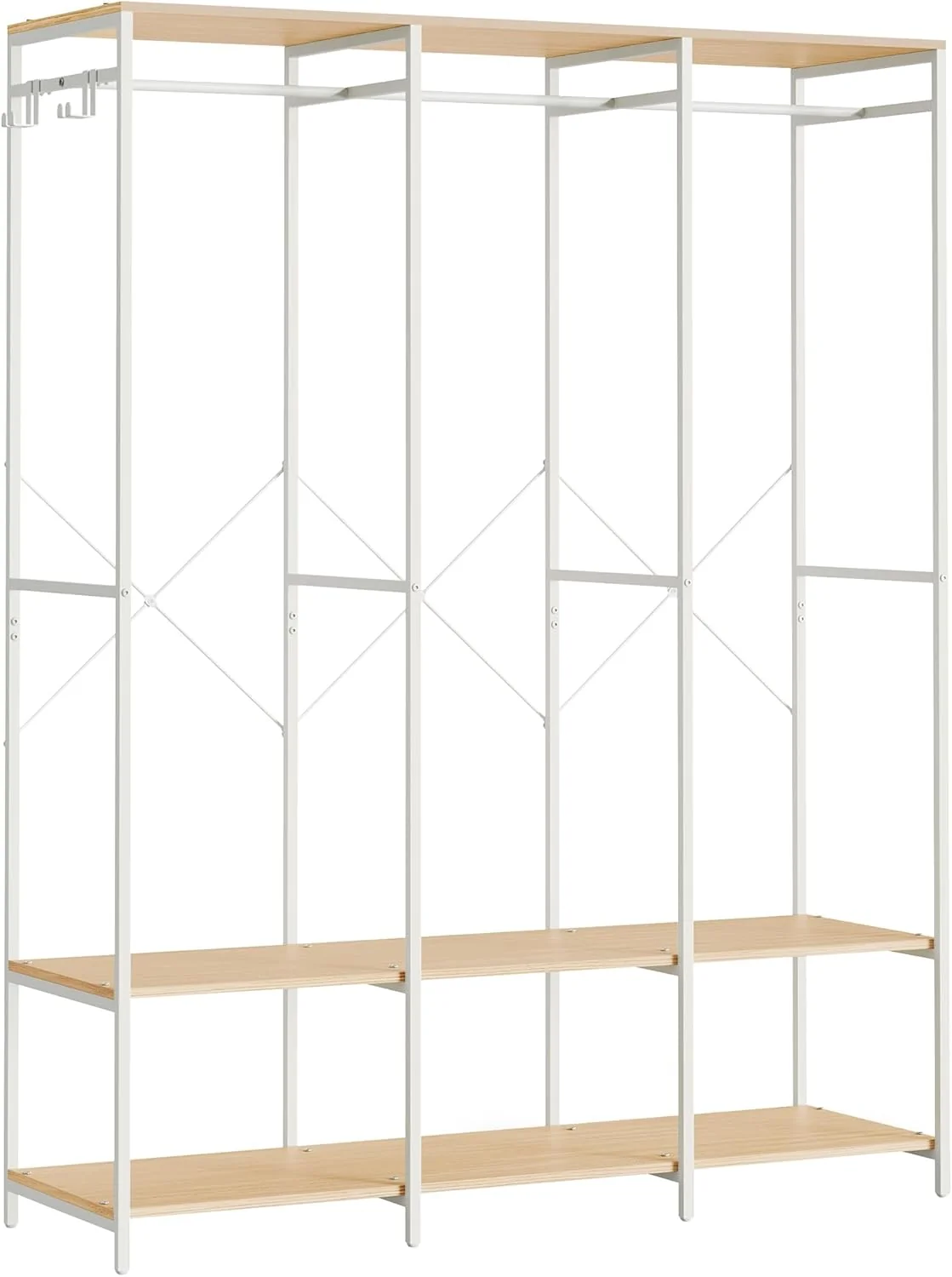 SONGMICS Armoire Vêtements Portable