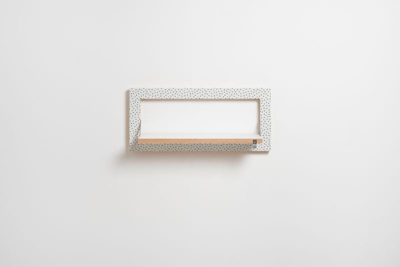 Fläpps plank 60x27-1 - Watercolor Dots door Kind of Style