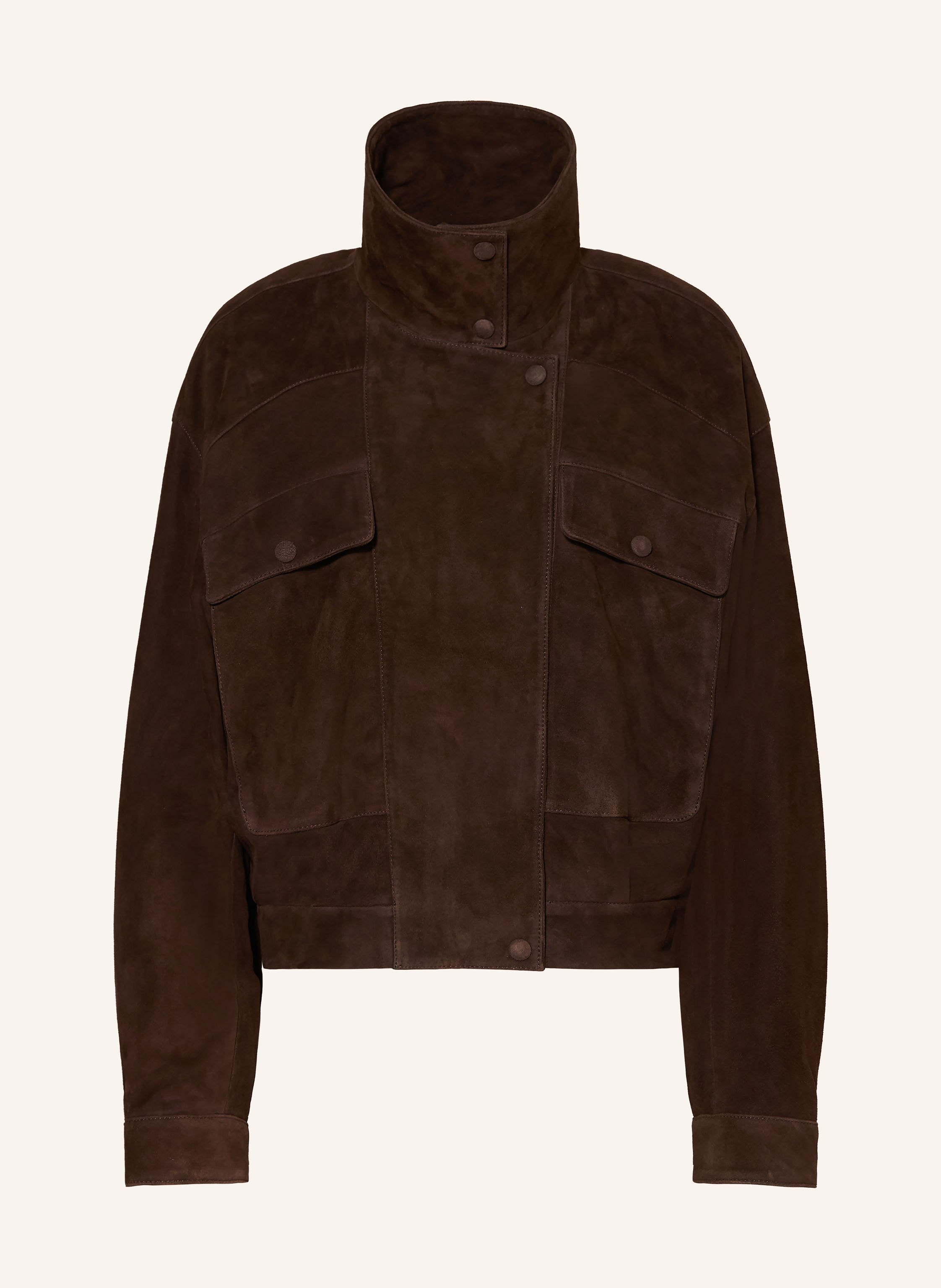 NOUR HAMMOUR Lederjacke QUINCY