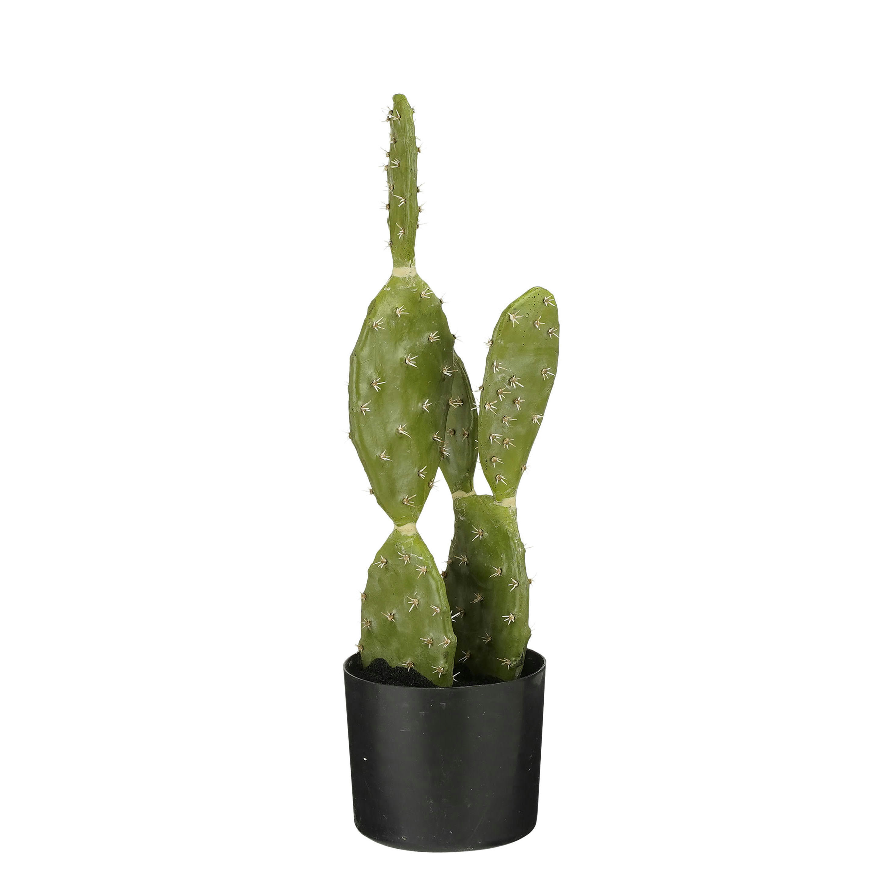 - Cactus artificielle vert en pot H50