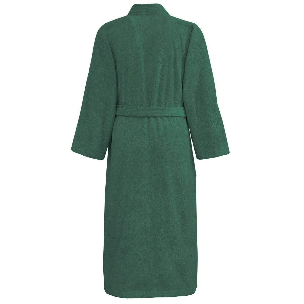 LUXURY - Peignoir col kimono en coton  Eucalyptus XL