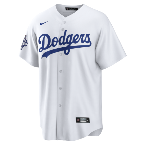 Los Angeles Dodgers Nike 2025 World Series Champions Home Replica Jersey - White