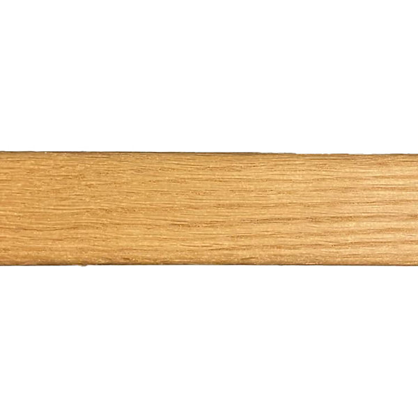 Barre de Seuil en Bois Chêne Massif Verni Mat - Aspect Naturel - 12x33x1200mm - Même Niveau