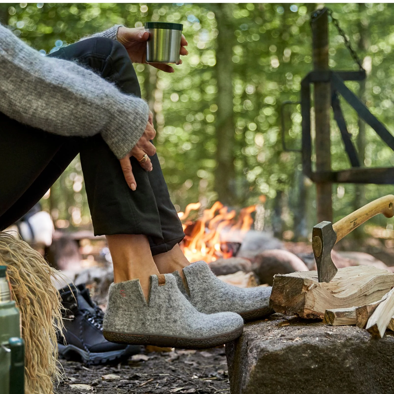 WOOL NEPAL - LIGHT GREY