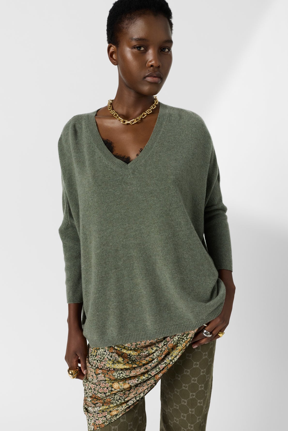 Pull oversize en cachemire - JOURDAN