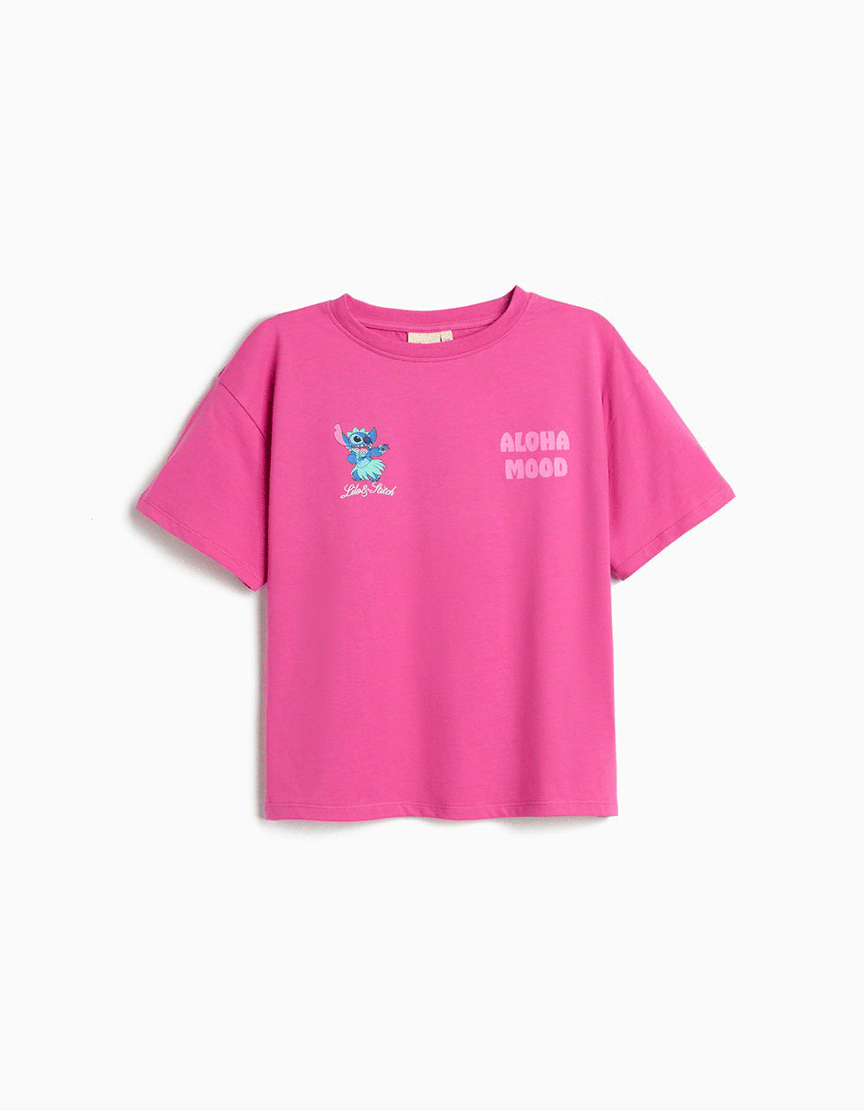 T-shirt 'Stitch' ©Disney, Menina, Rosa