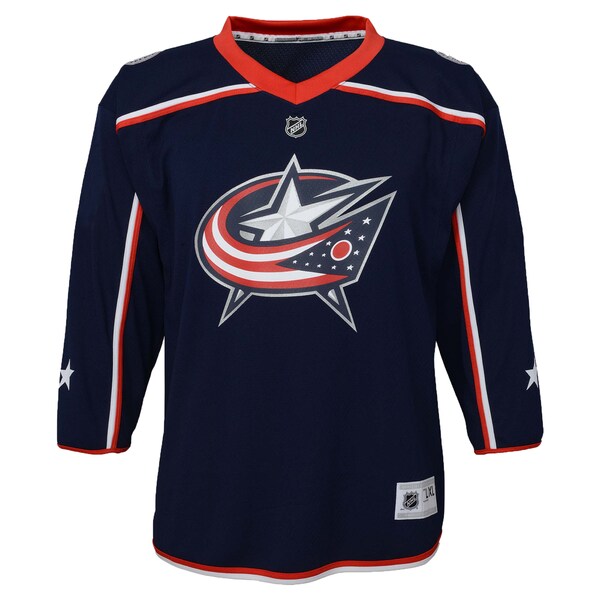 Columbus Blue Jackets Preschool Home Replica Custom Jersey - Navy