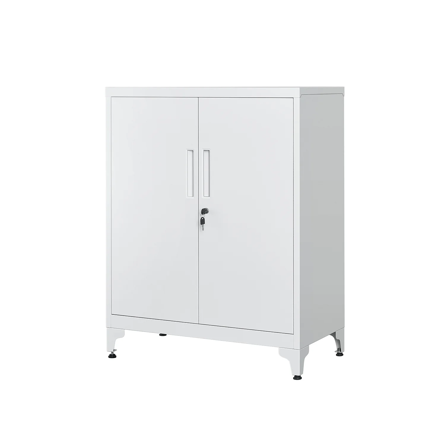 Caisson de bureau avec placard polyvalent