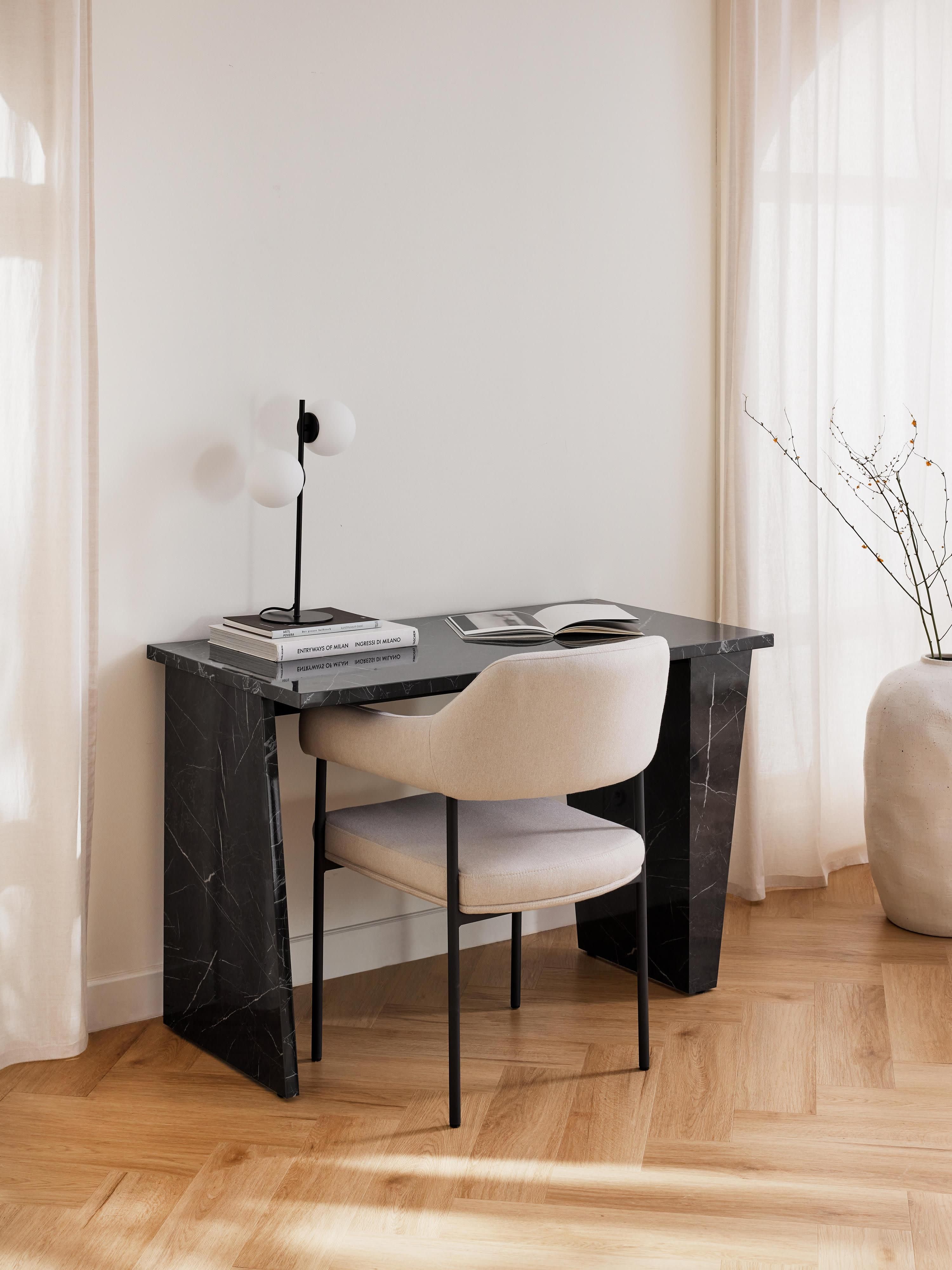 Schreibtisch Liam in Marmor-Optik