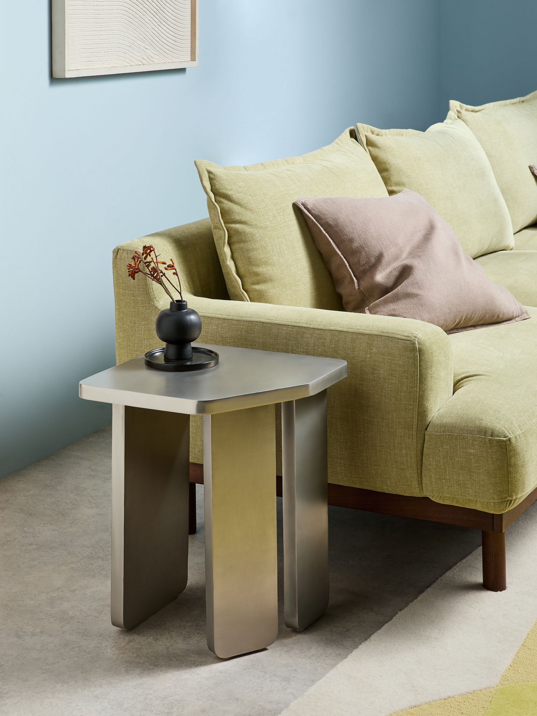 Kiara Side Table in Metal