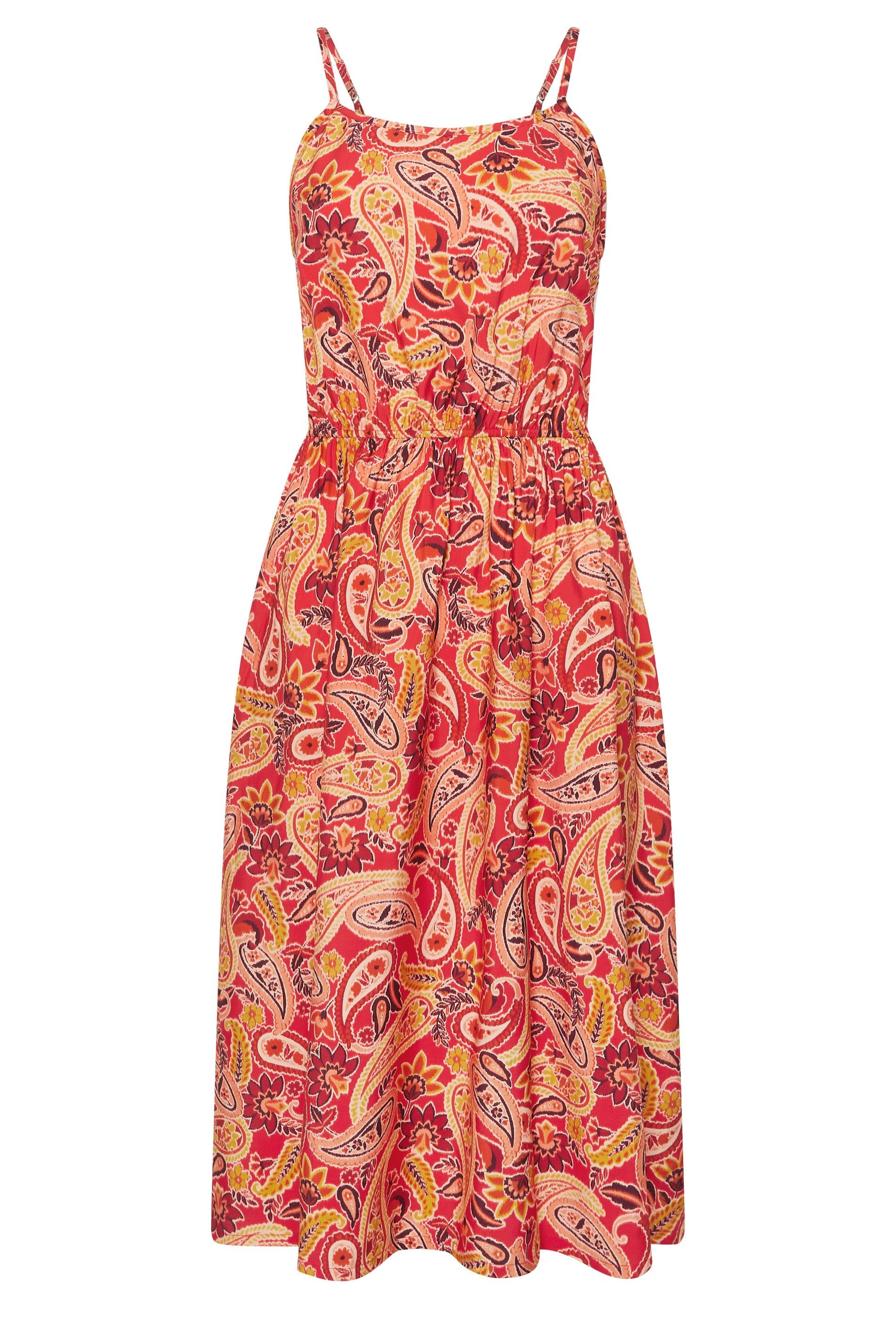 PixieGirl Petite Paisley Midi Dress