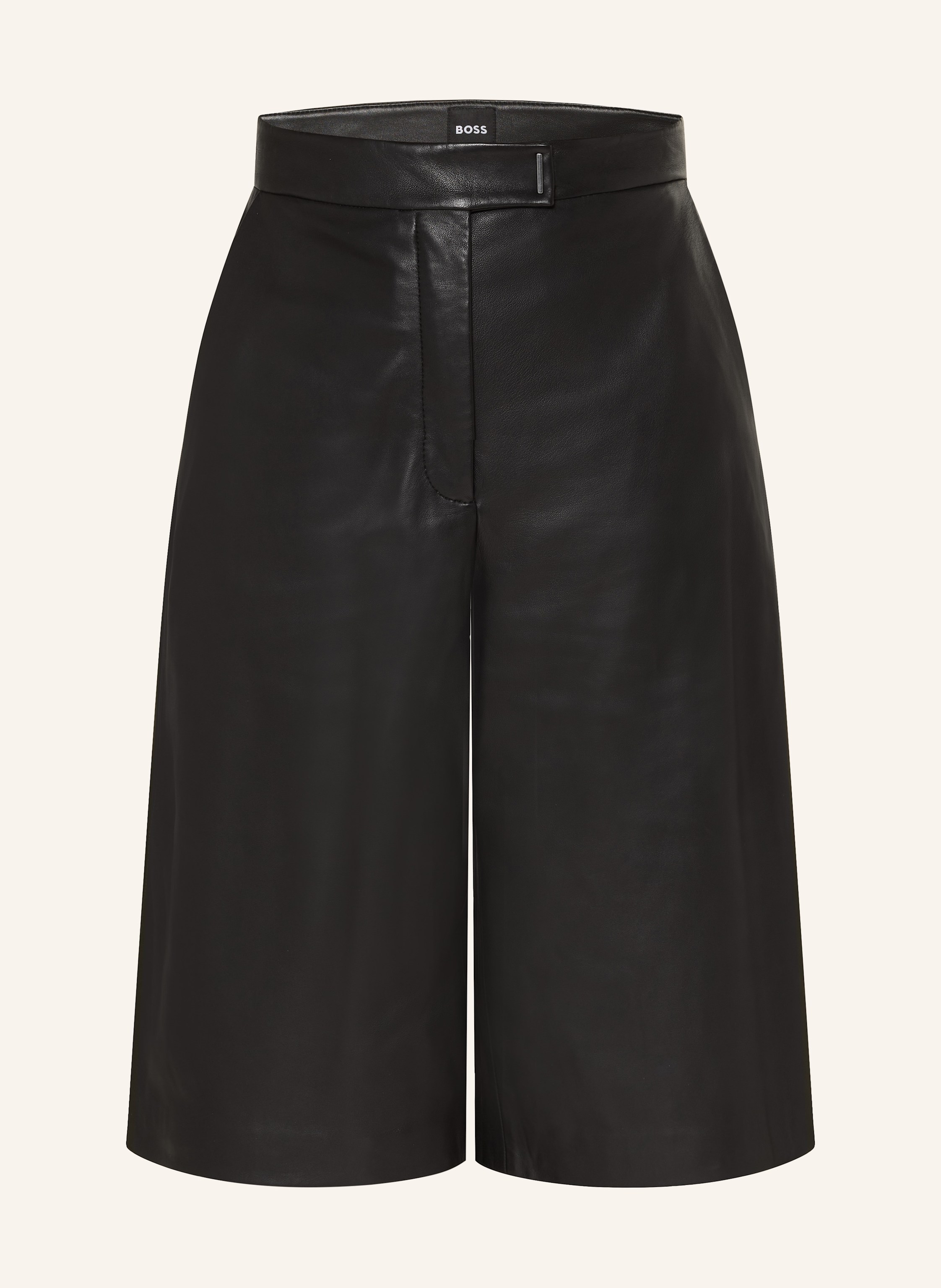 BOSS Leder-Bermudas SIENNA