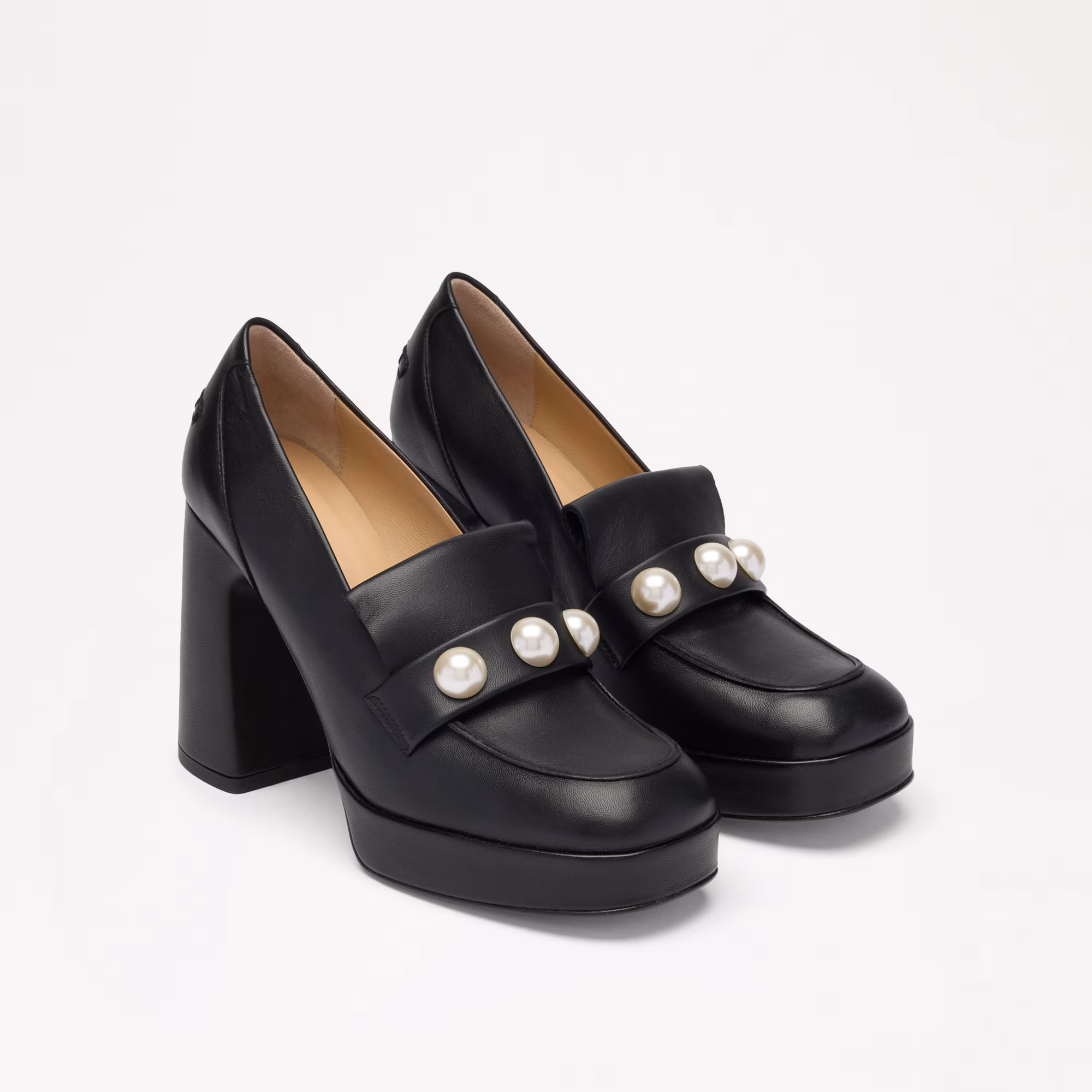 Hyton Loafer<br>Heeled Platform Loafer